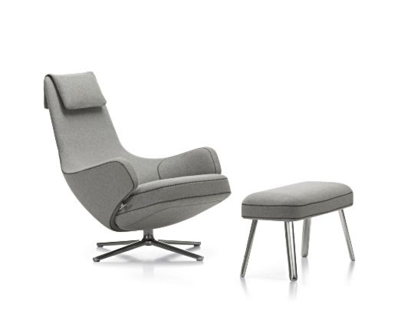 Vitra Relaxsessel Grand Relax mit Ottoman